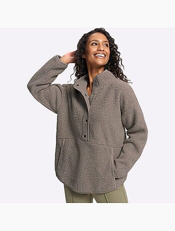 Sweat Polaire réversible doublure douce - taille standard - helline