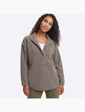 Sweat Polaire réversible doublure douce - taille standard - helline