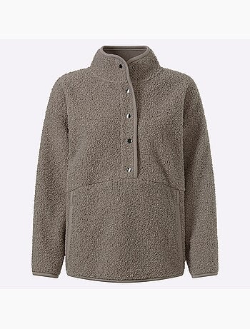 Sweat Polaire réversible doublure douce - taille standard - helline