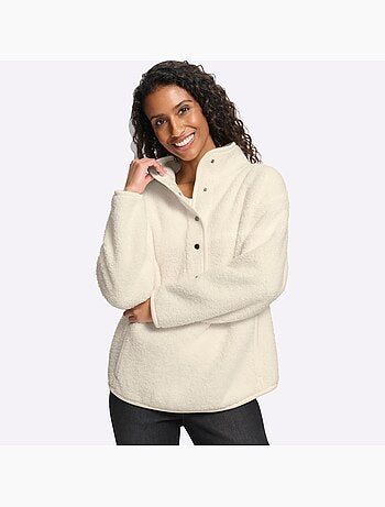 Sweat Polaire réversible doublure douce - taille standard - helline