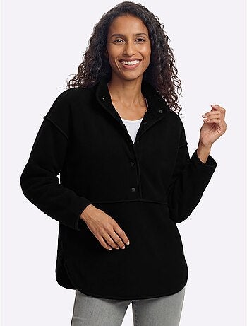 Sweat Polaire réversible doublure douce - taille standard - helline