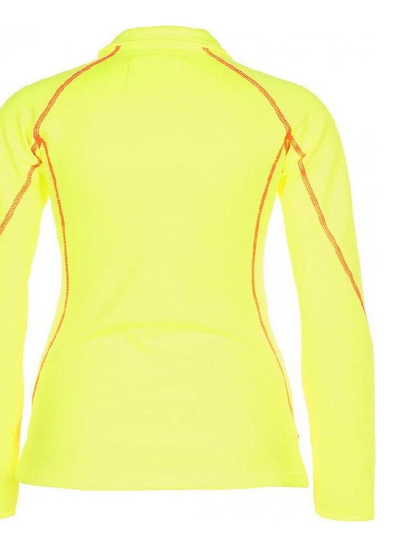 Sweat polarshell   ACERUN - PEAK MOUNTAIN Jaune - Kiabi