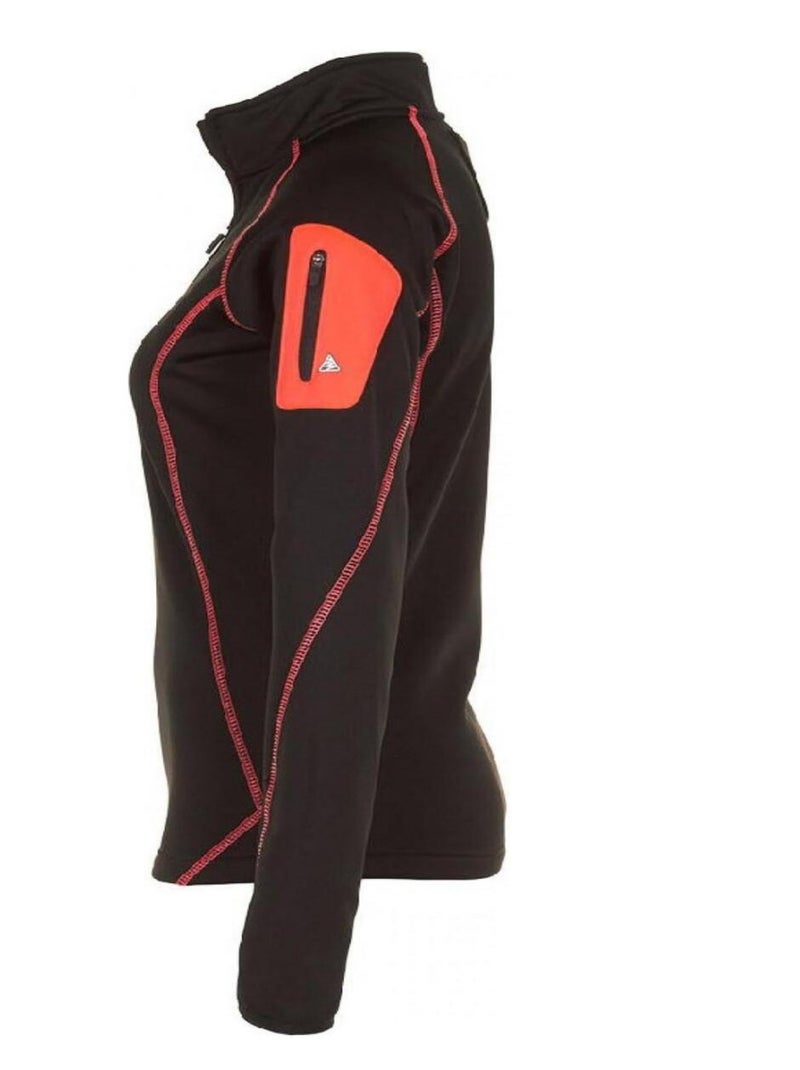 Sweat polarshell   ACERUN - PEAK MOUNTAIN Noir Noir - Kiabi