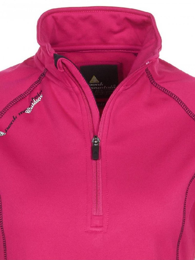 Sweat polarshell   ACERUN - PEAK MOUNTAIN Rose - Kiabi
