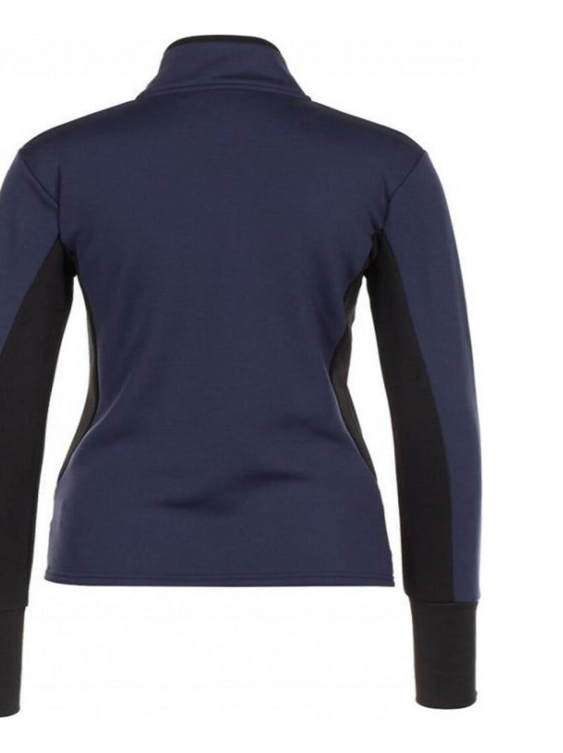 Sweat polarshell   AMALFI - PEAK MOUNTAIN Bleu marine - Kiabi