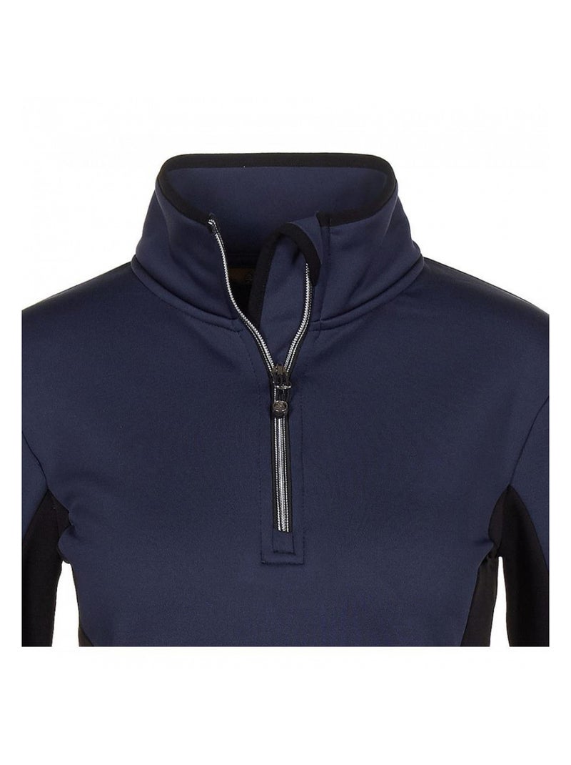 Sweat polarshell   AMALFI - PEAK MOUNTAIN Bleu marine - Kiabi