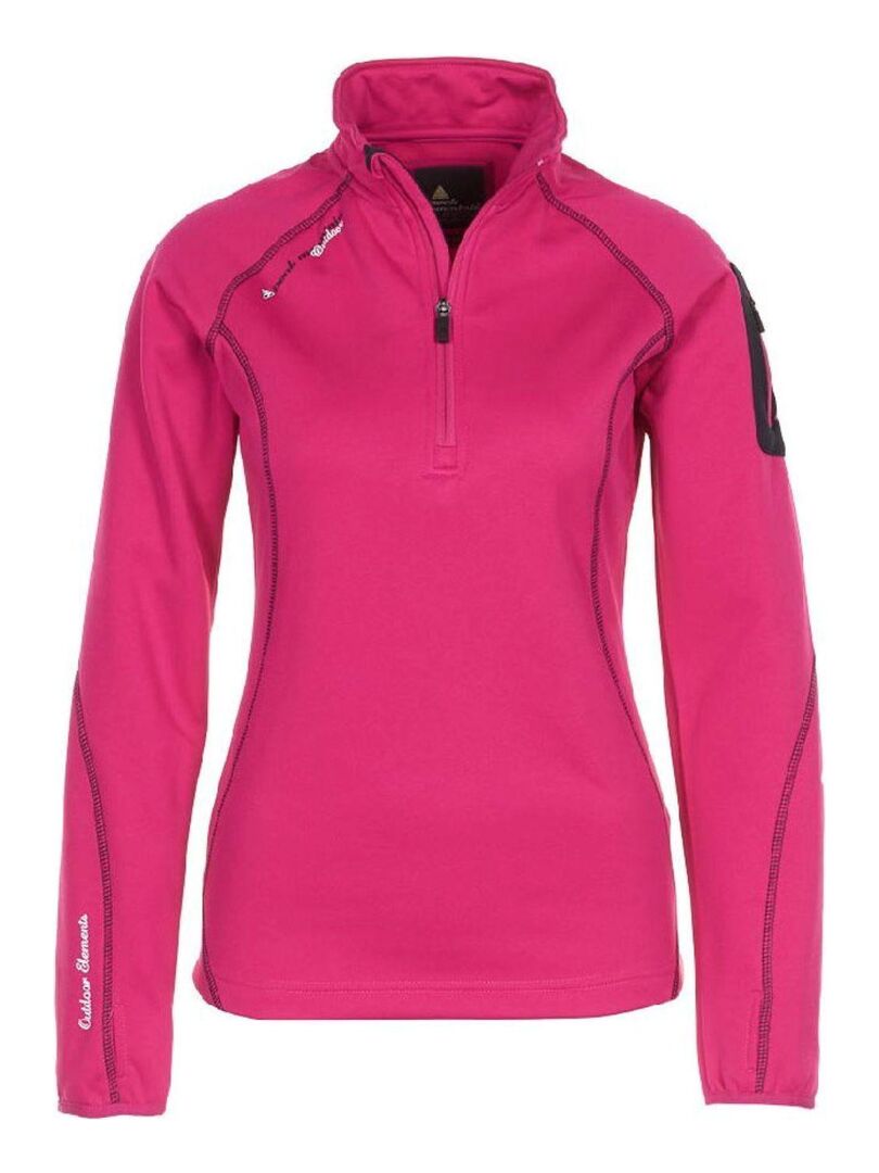 Sweat polarshell femme ACERUN Rose - Kiabi