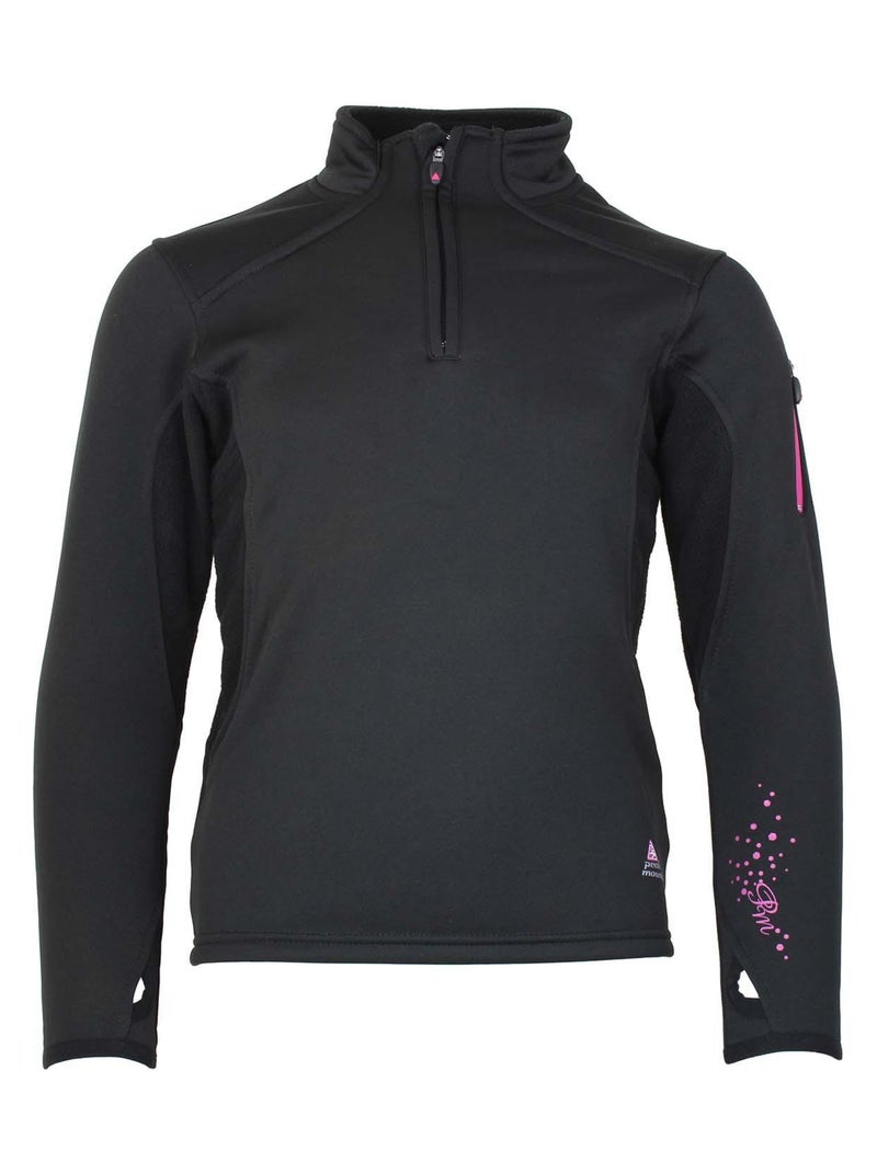 Sweat polarshell fille FANY - PEAK MOUNTAIN Noir Noir - Kiabi