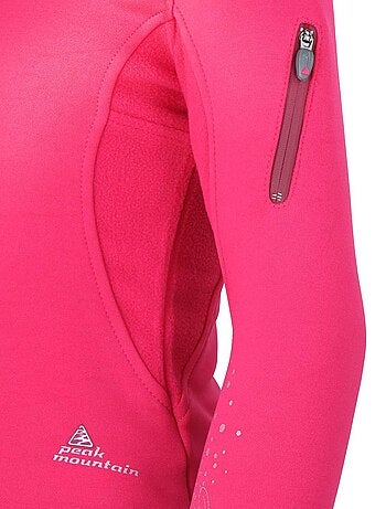 Sweat polarshell fille FANY - PEAK MOUNTAIN