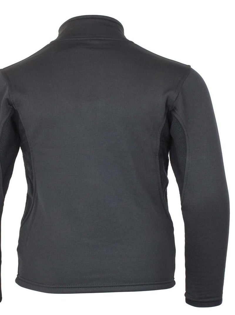 Sweat polarshell fille GANY - PEAK MOUNTAIN Noir Noir - Kiabi