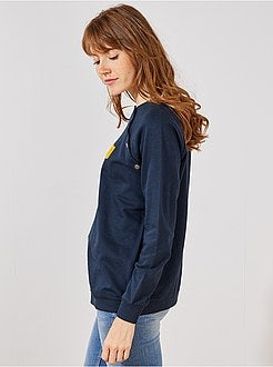 Sweat pour allaitement - Kiabi