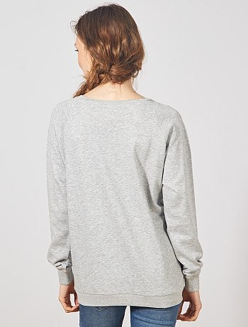 Sweat pour allaitement - Kiabi