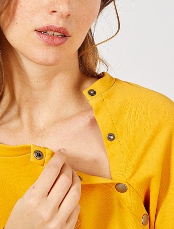 Sweat pour allaitement - Kiabi