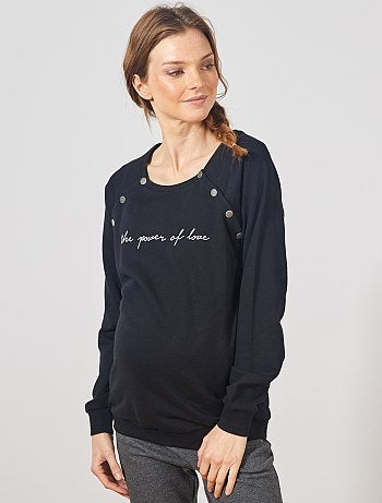 Sweat pour allaitement