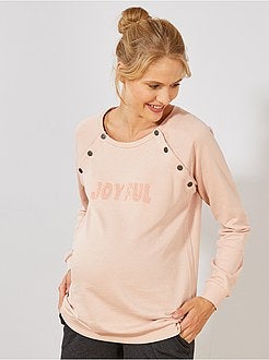 Sweat pour allaitement - Kiabi