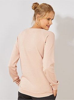 Sweat pour allaitement - Kiabi