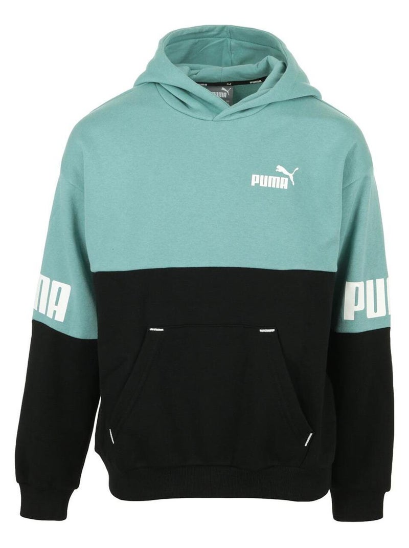 Sweat Power Hoodie Kids Bleu clair - Kiabi