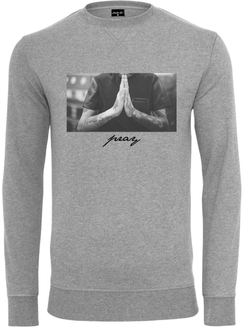 Sweat pray - mister tee Gris - Kiabi