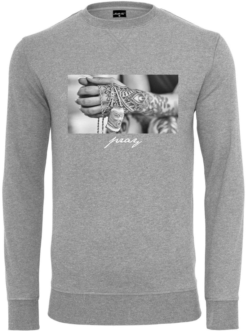 Sweat pray 2.0 - mister tee Gris - Kiabi