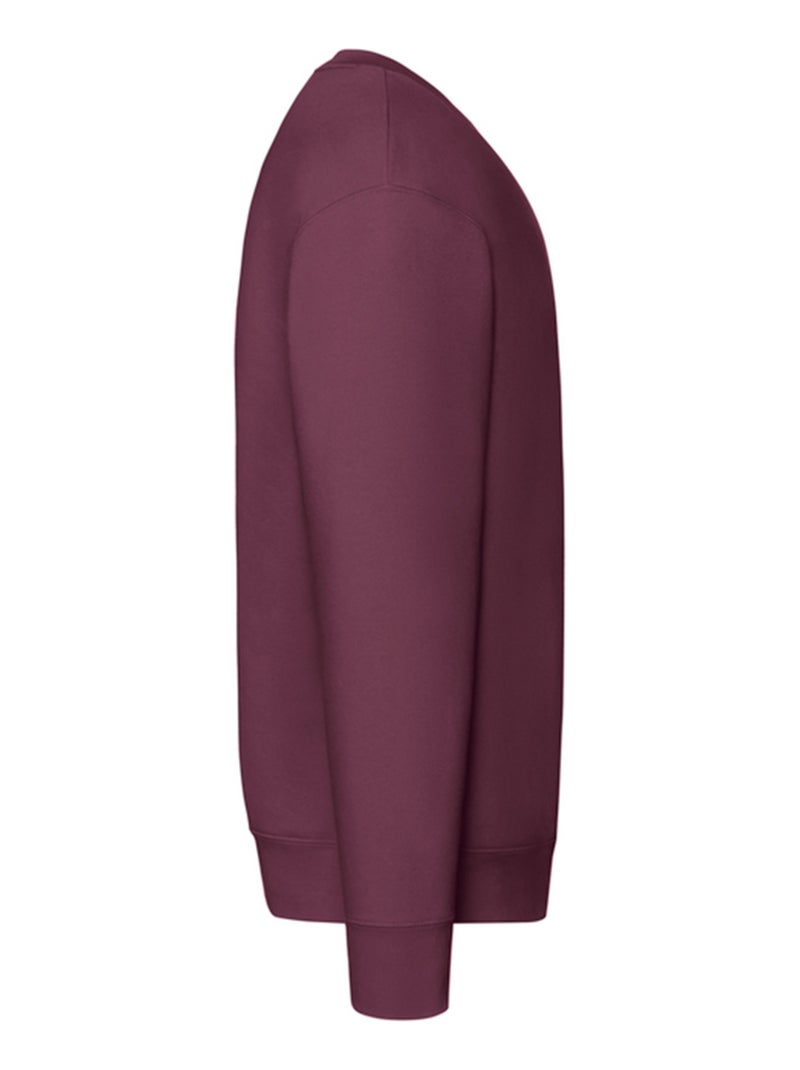 Sweat premium - fruit of the loom Bordeaux - Kiabi