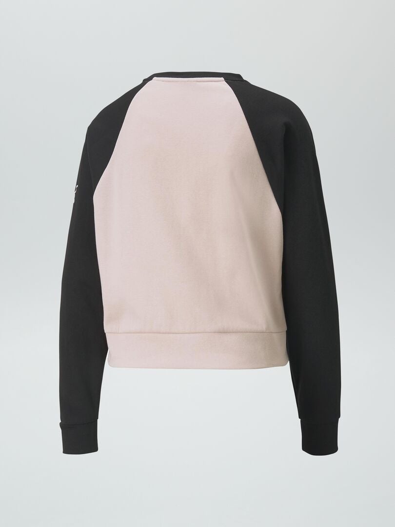 sweat puma noir et rouge