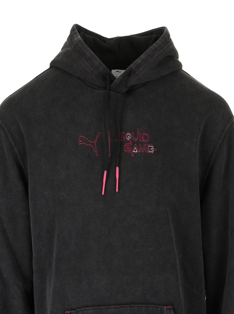 Sweat PUMA Puma X Squid game Hoodie Noir Rouge - Kiabi