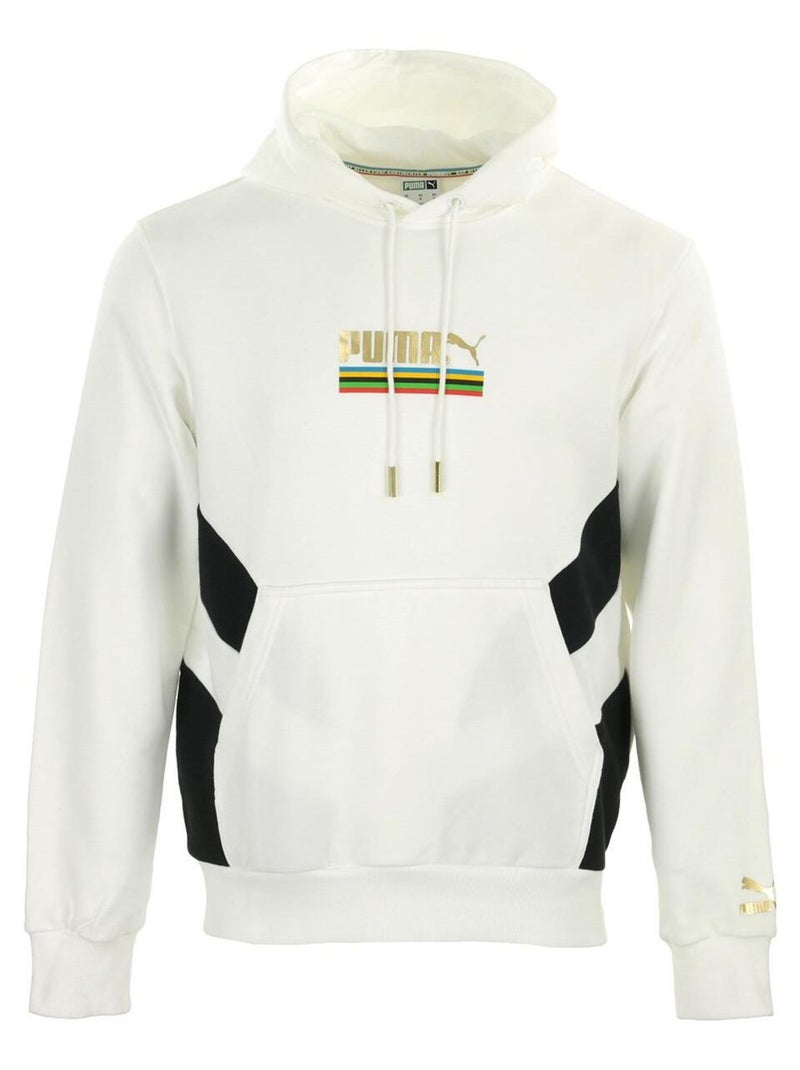 Sweat PUMA TFS Worldhood Hoodie Blanc - Kiabi
