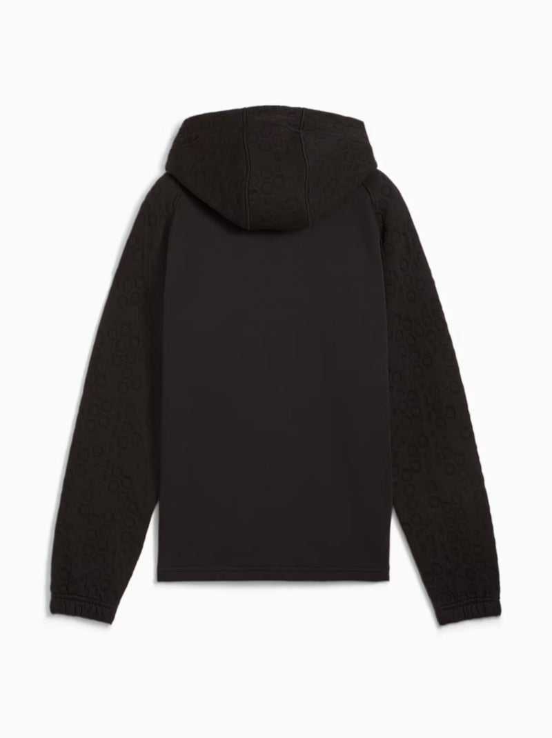 Sweat Puma zippé à capuche Noir - Kiabi