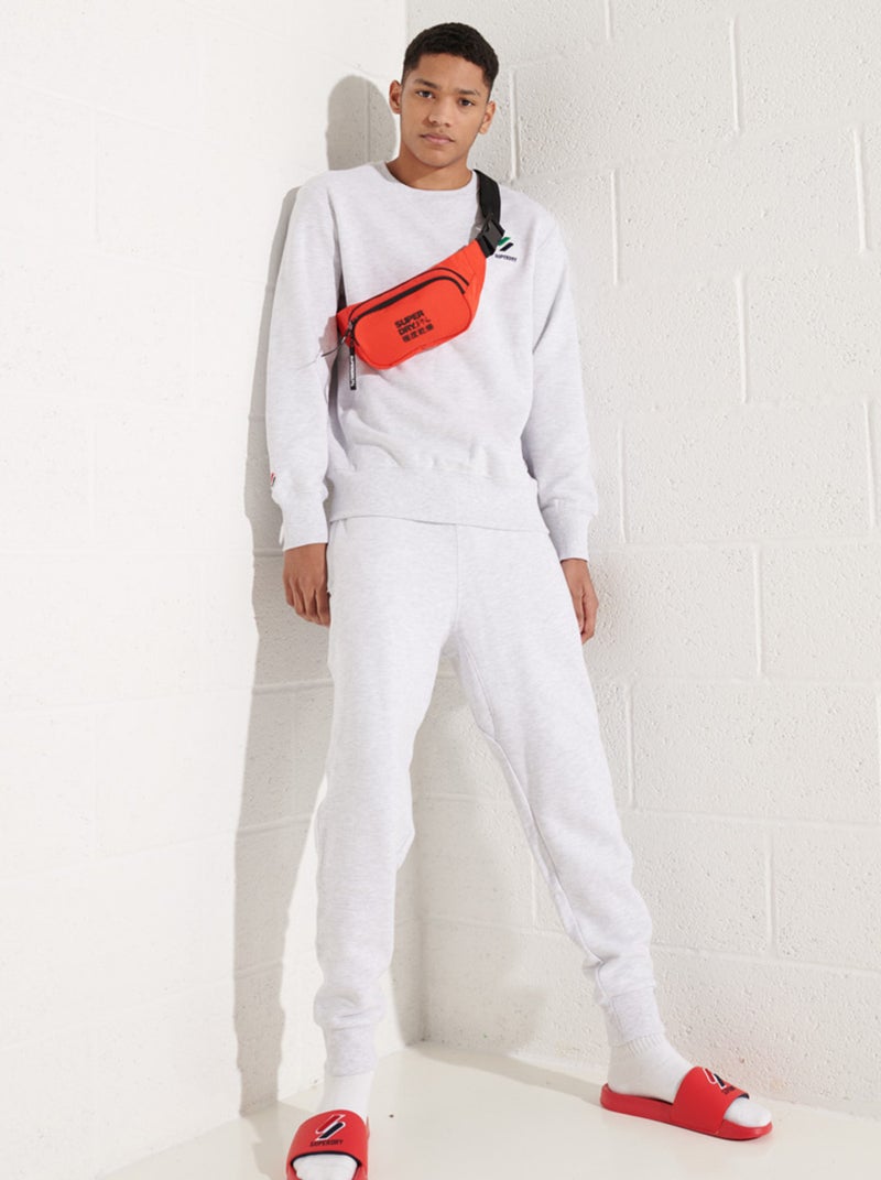 Sweat Ras-du-cou Sportstyle Essential Superdry Blanc - Kiabi