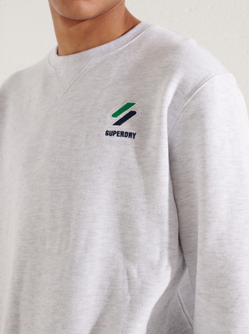 Sweat Ras-du-cou Sportstyle Essential Superdry Blanc - Kiabi