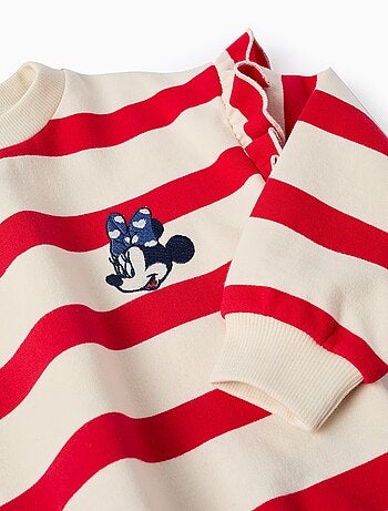 Sweat Rayé à Volants Minnie