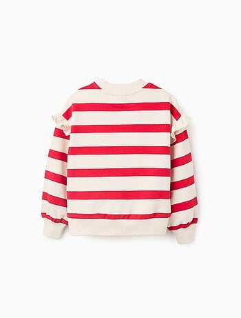 Sweat Rayé à Volants Minnie