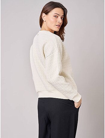 Sweat regular femme molletonné 'Deeluxe'