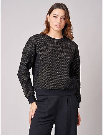 Sweat regular femme molletonné 'Deeluxe'