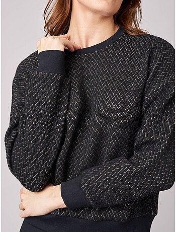 Sweat regular femme molletonné 'Deeluxe'