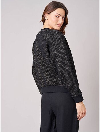 Sweat regular femme molletonné 'Deeluxe'