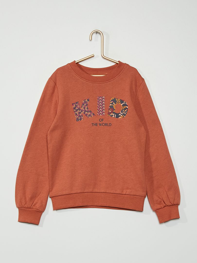 sweat asics fille rose