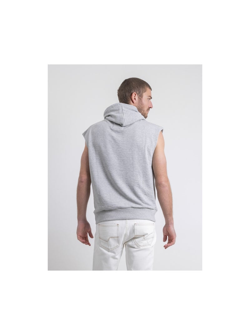 Sweat sans manches capuche WHISTLER Gris - Kiabi