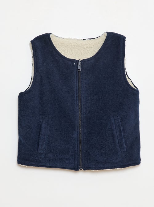 Sweat sans manches réversible - Kiabi