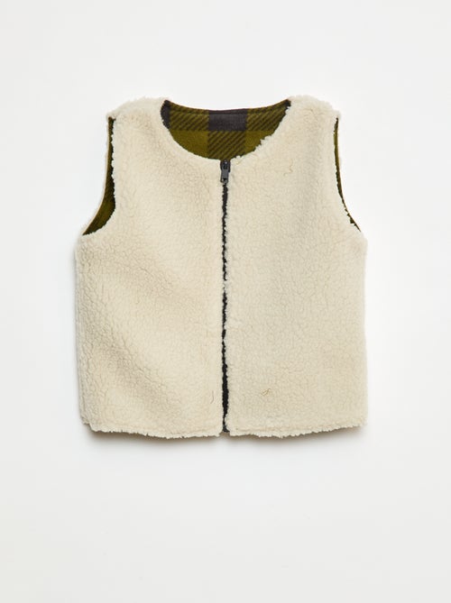 Sweat sans manches réversible - Kiabi