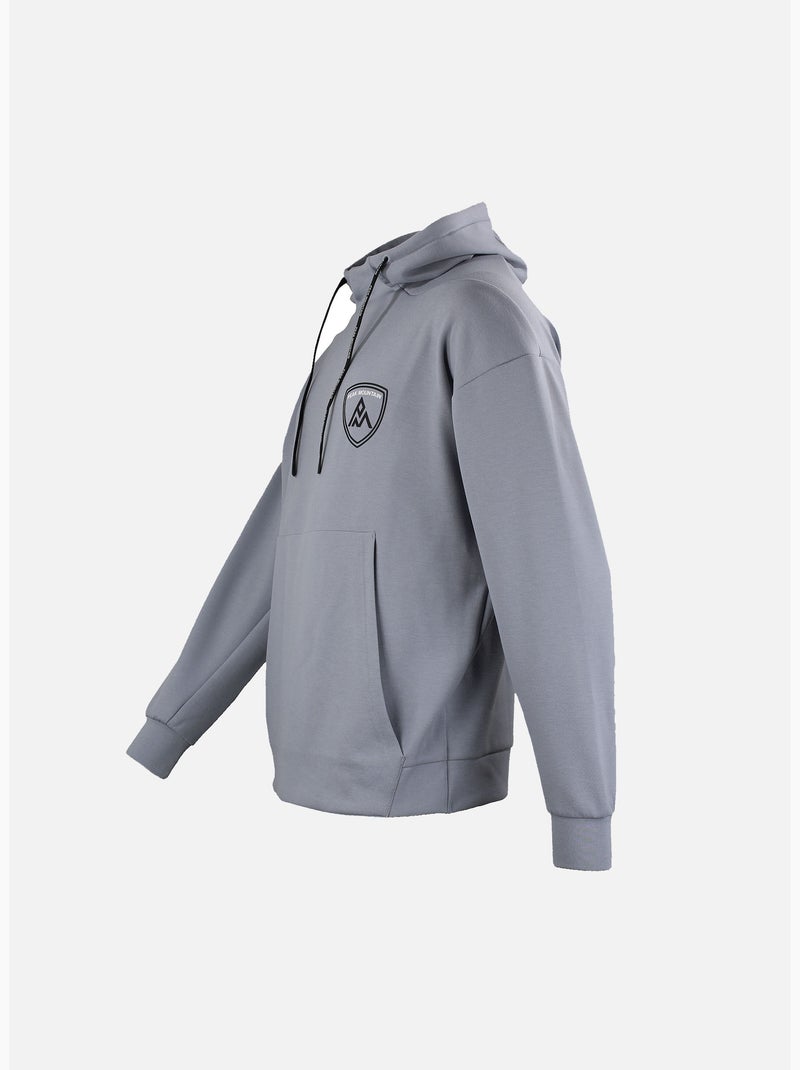 SWEAT SCUBA A CAPUCHE CARIS HOMME - PEAK MOUNTAIN Gris perle - Kiabi