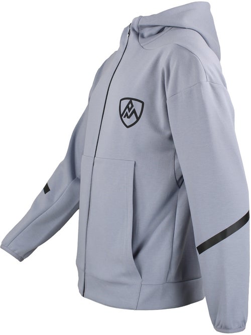 SWEAT SCUBA A CAPUCHE ZIPPE CLAPOTIS HOMME - PEAK MOUNTAIN - Kiabi