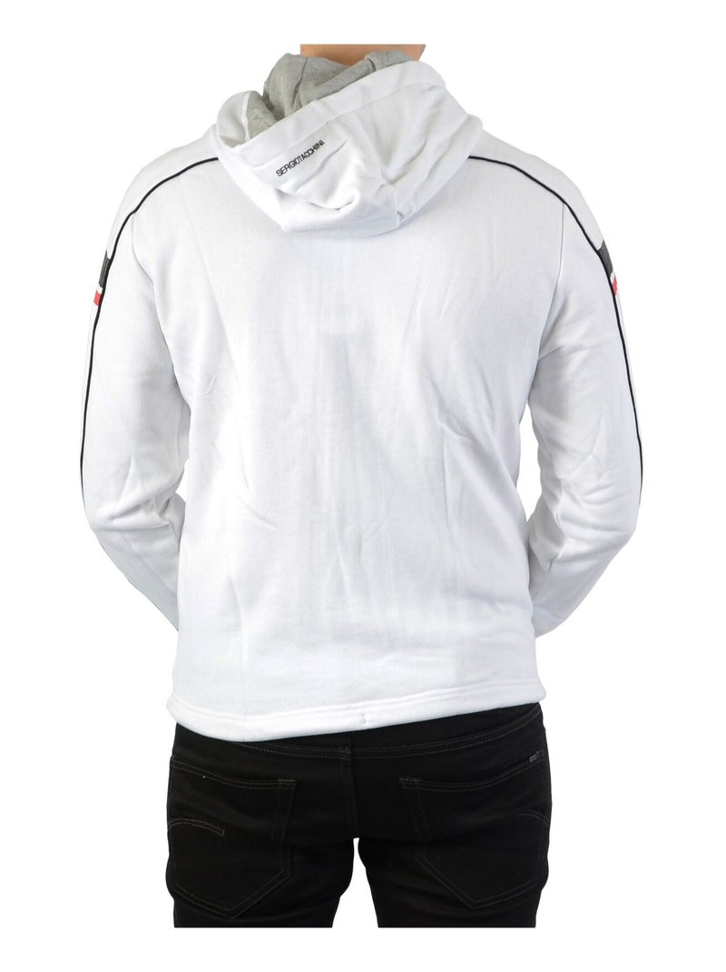 Sweat Sergio Tacchini Coast 38128 Blanc - Kiabi