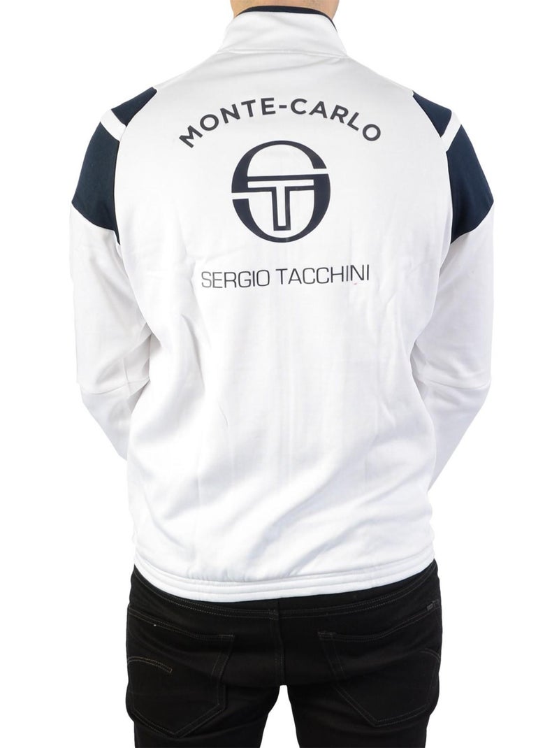 Sweat Sergio Tacchini Coiler MC Staff Tracktop 37996 Blanc - Kiabi