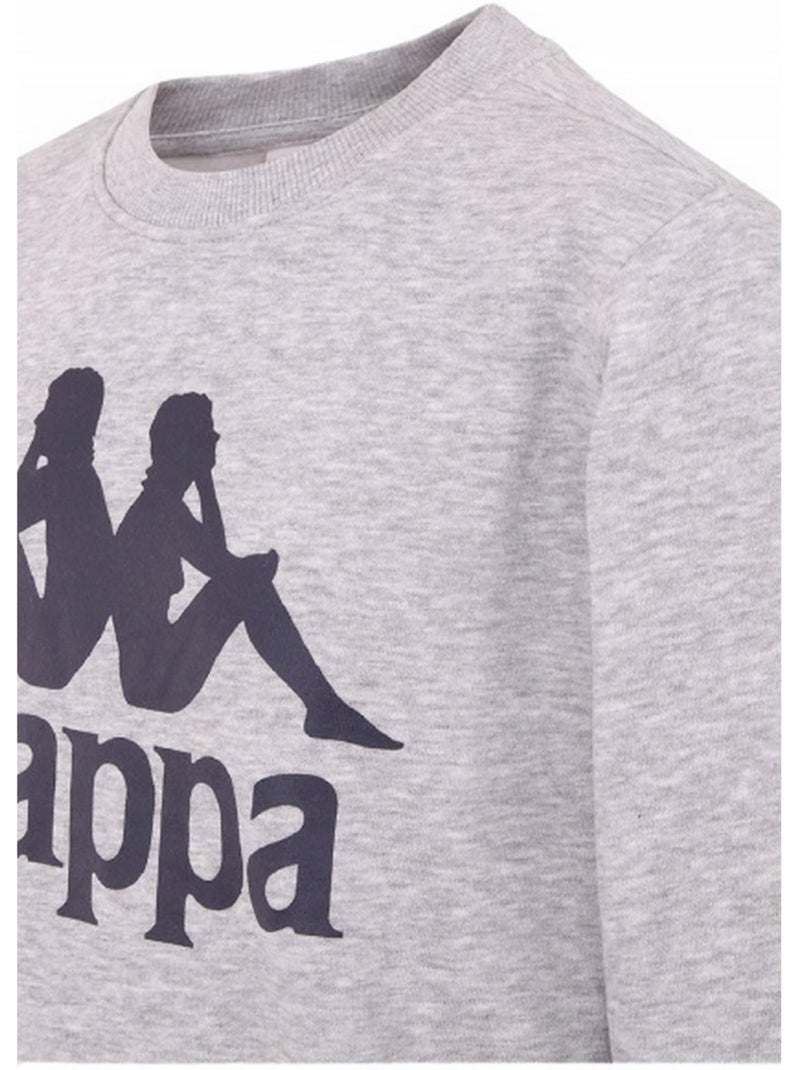 Sweat sertum - kappa Gris - Kiabi
