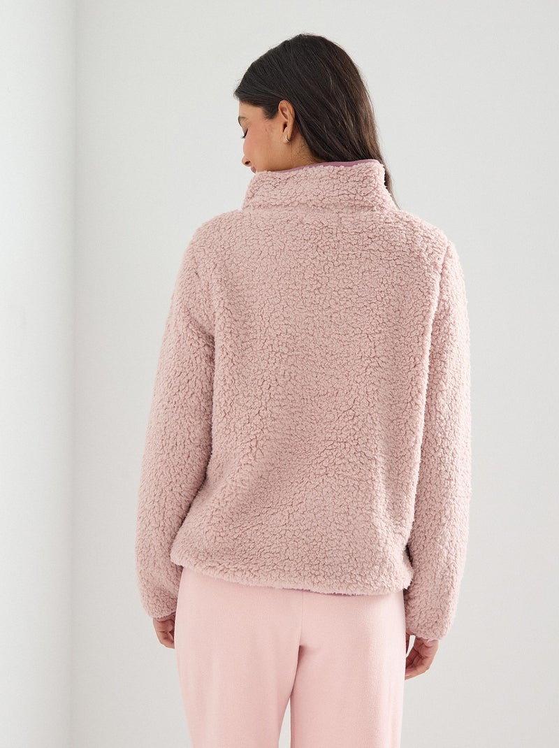 Sweat Sherpa, MO Fashion Rose - Kiabi