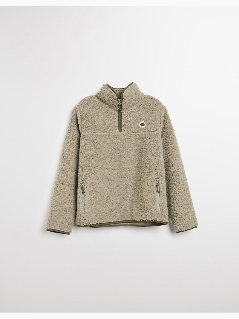 Sweat Sherpa, MO Fashion Vert - Kiabi
