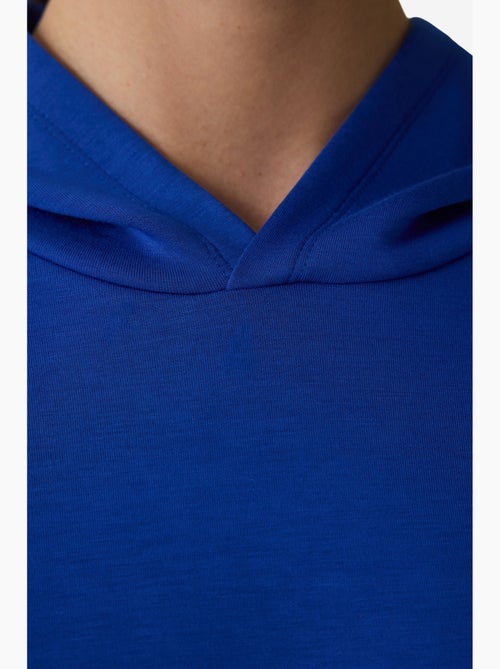 Sweat-shirt à capuche à imprimé slogan, toucher soyeux penti - Kiabi Sweat-shirt à capuche à imprimé slogan, toucher soyeux penti - Kiabi