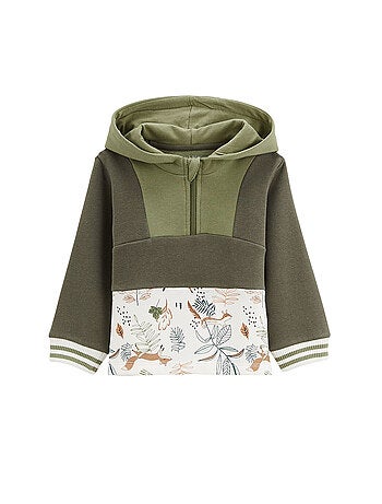 Sweat-shirt à capuche bébé en molleton Montreal