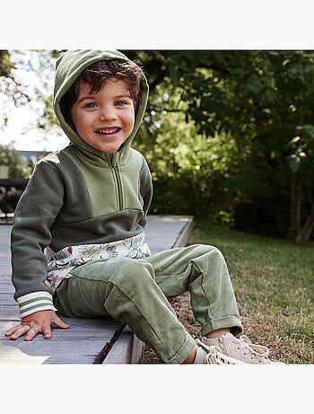 Sweat-shirt à capuche bébé en molleton Montreal